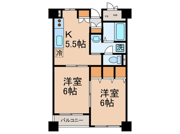 プライムアーバン勝どきの物件間取画像